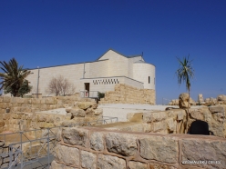 Mount Nebo. Memorial Church of Moses (4)